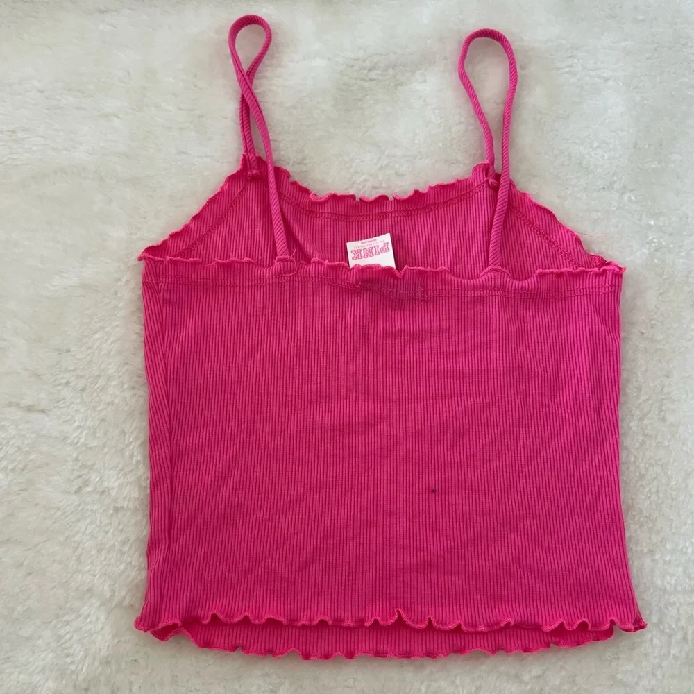 Pink VS & Knit Riot Cropped Top - Picture 3 of 4